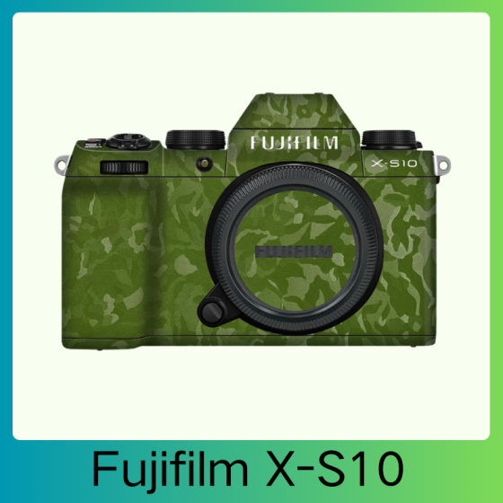 Corpo da Fujifilm X-S10  - Pele câmera, adesivo câmera - com alta resistência a arranhões, à prova d'água e com design elegante.